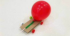 바람 자동차 놀이